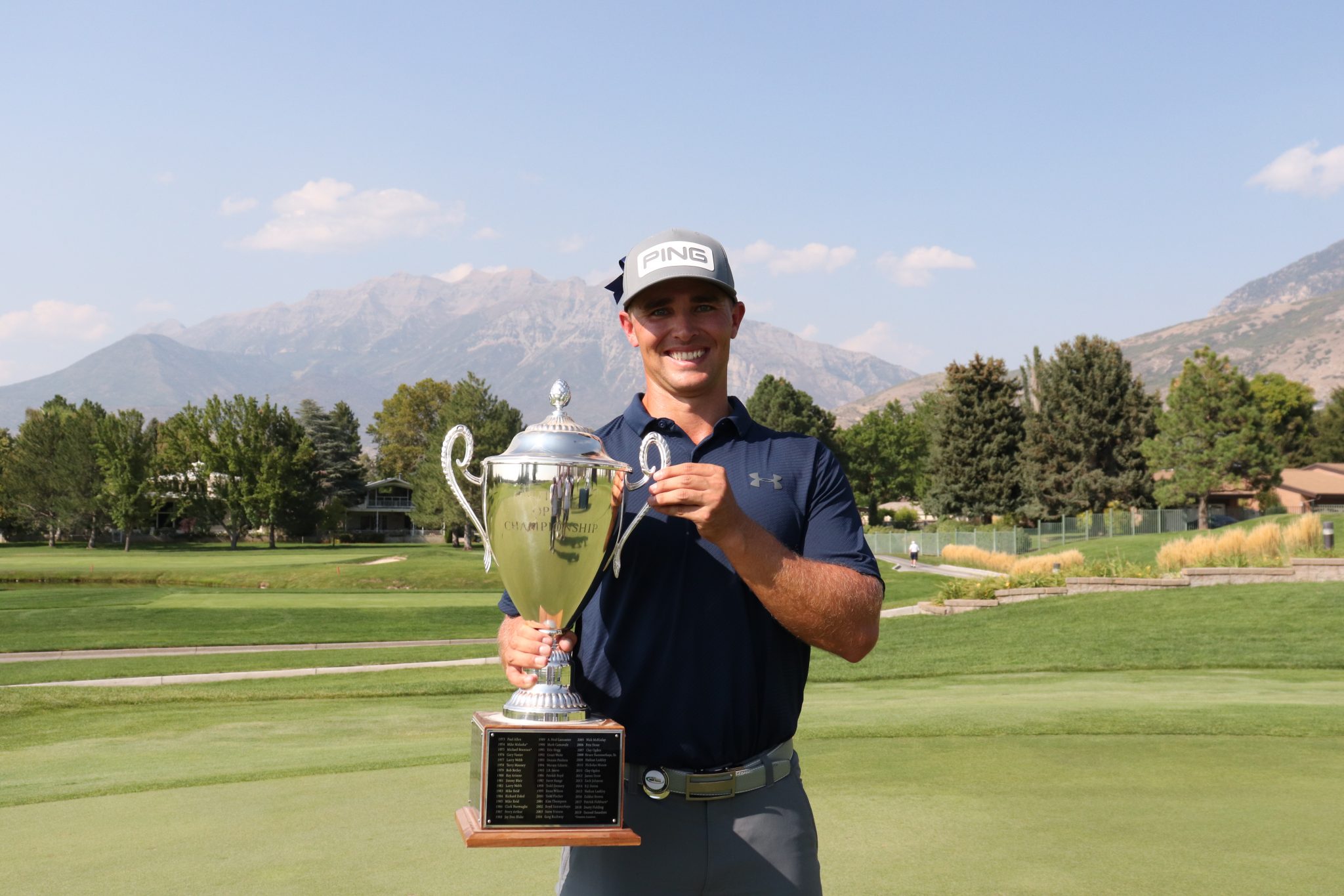 Siegfried and Jensen Utah Open Final Round A perfect shot hands the